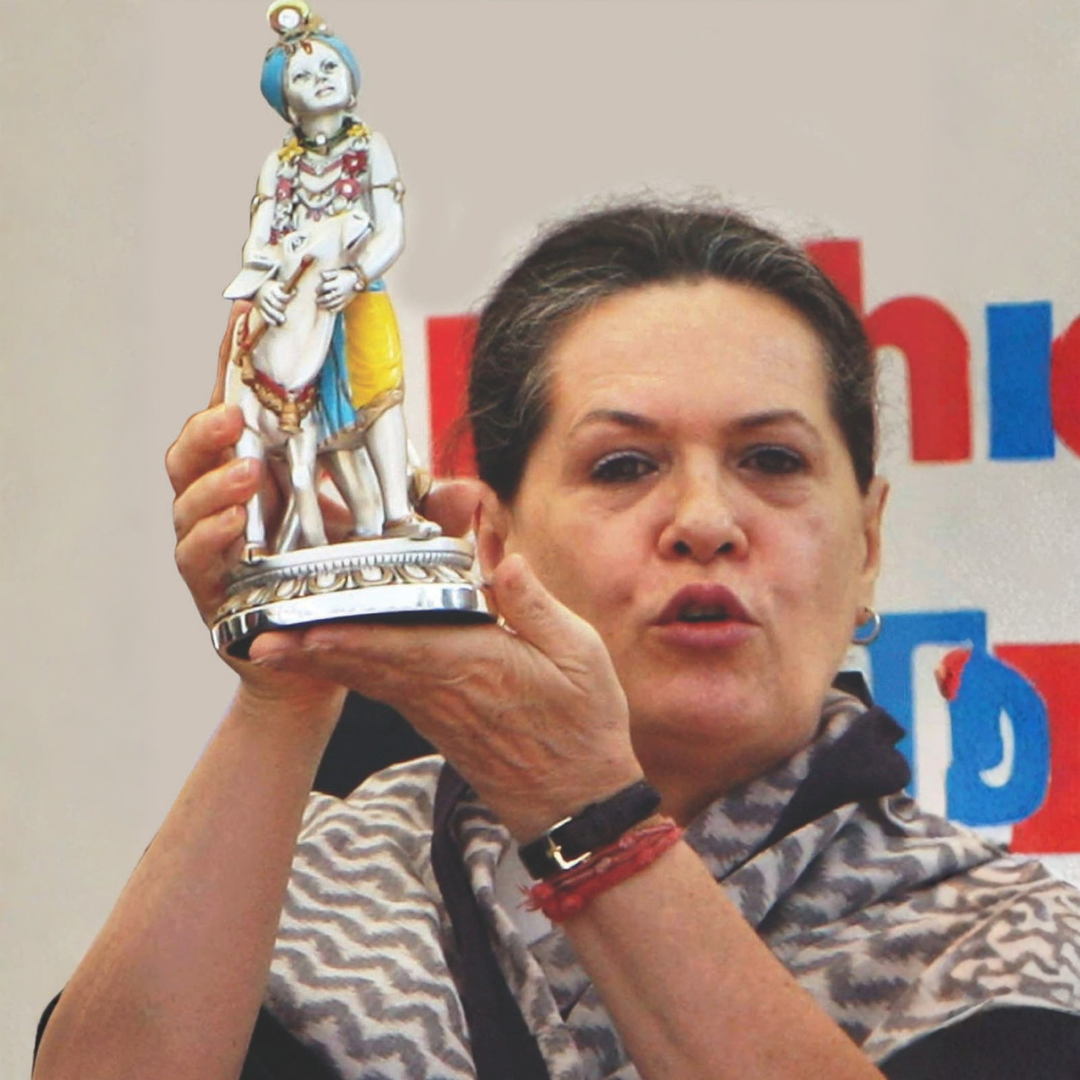 BAL GOPAL dol in Sterling Silver — Handcrafted Divine Masterpiece for Puja & Collectors. ( H 28 CM)