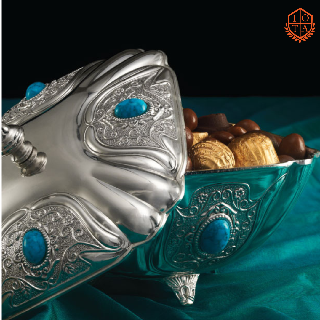 Elegant Silver-Plated Bowl — Premium Tableware & Gift Item