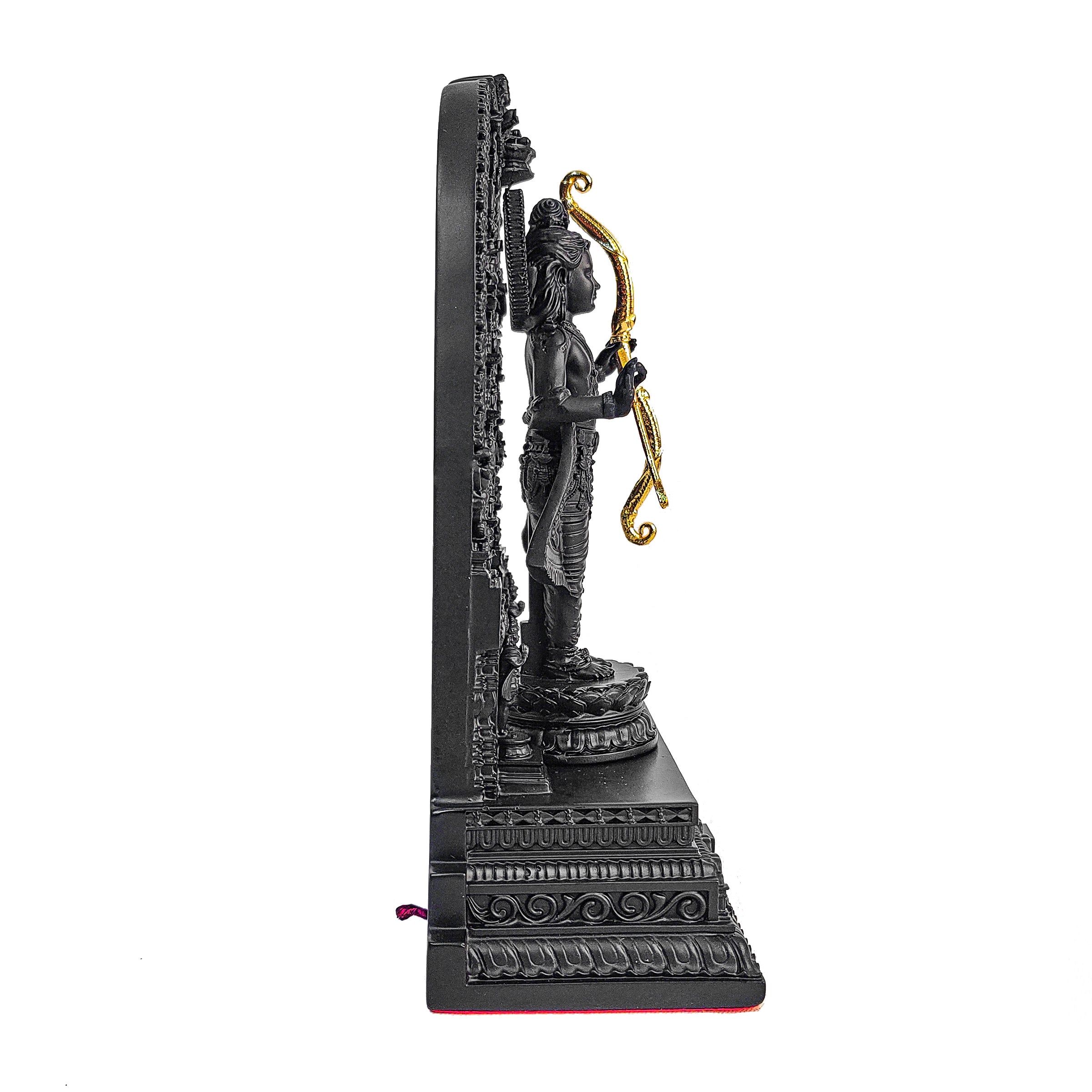 Ramlala in Black Idol in Sterling Silver – Handcrafted Divine Masterpiece for Puja & Collectors | 16 cm