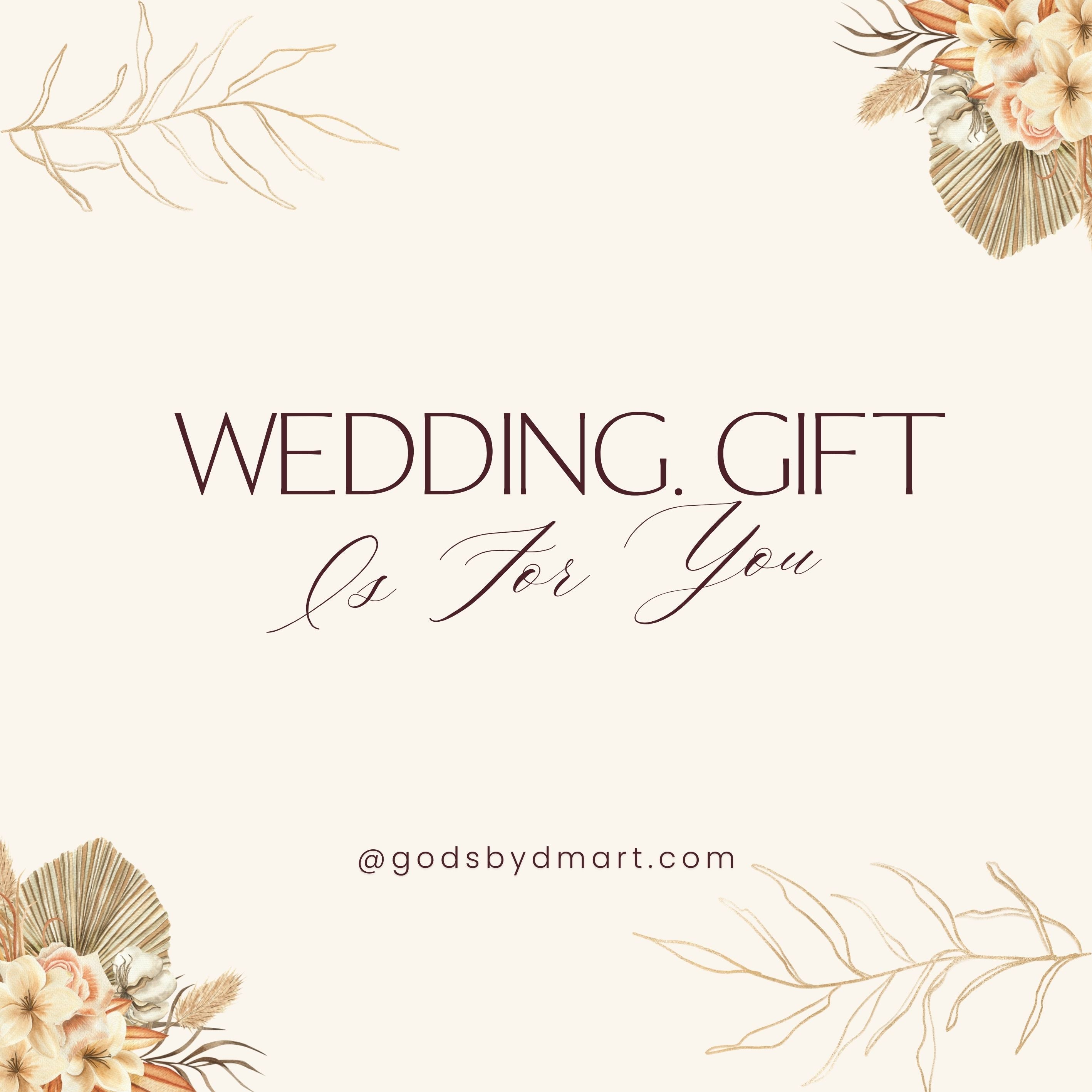 Wedding Special Luxury Hamper Gift Card