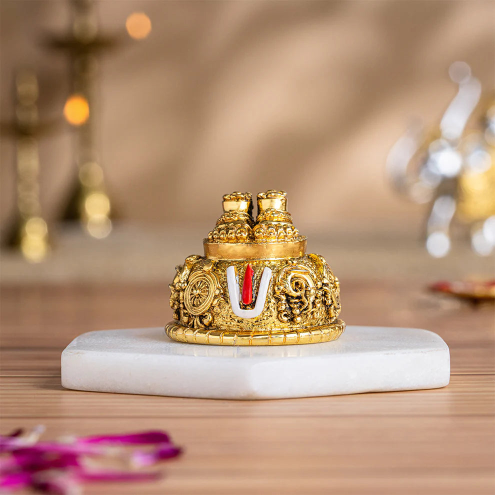 Hanumanji Charan Paduka in Gold – Divine Blessings & Protection
