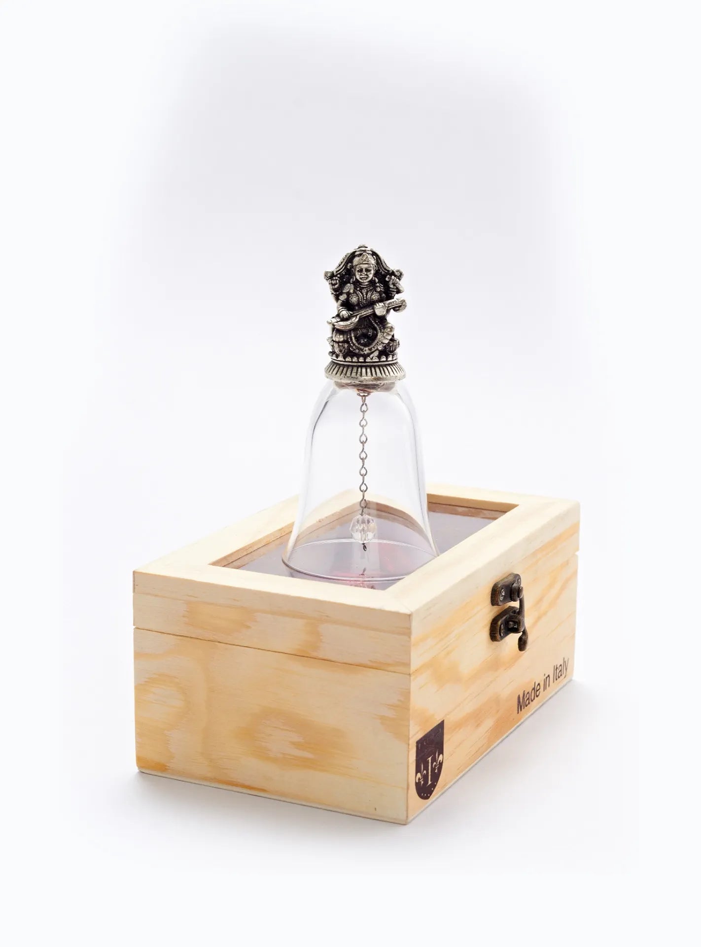 Saraswati Bell — Divine Brass Bell for Puja & Décor