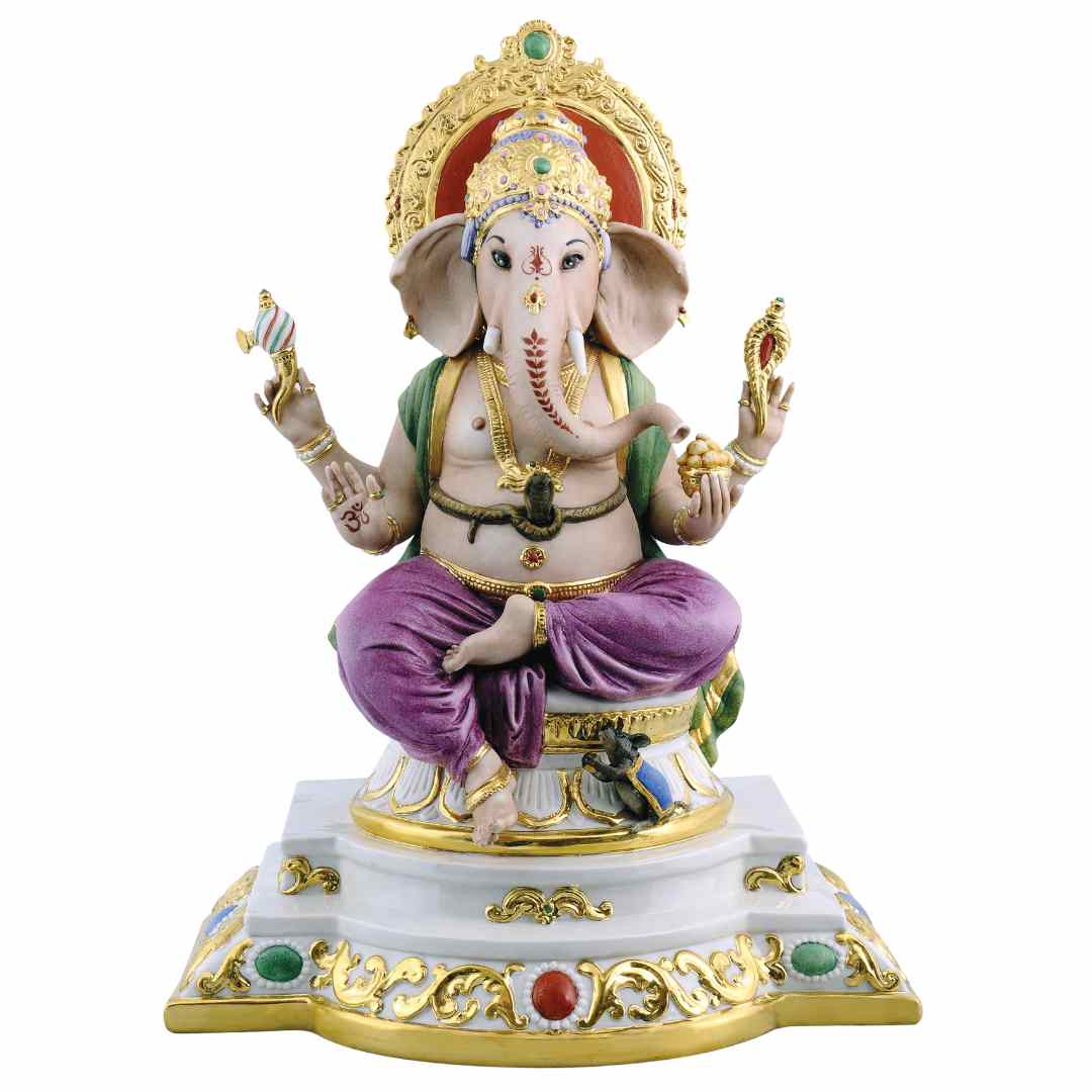 Devyansh Coloured Idol – Vibrant Decorative Statue for Spiritual & Home Decor (40 cm)