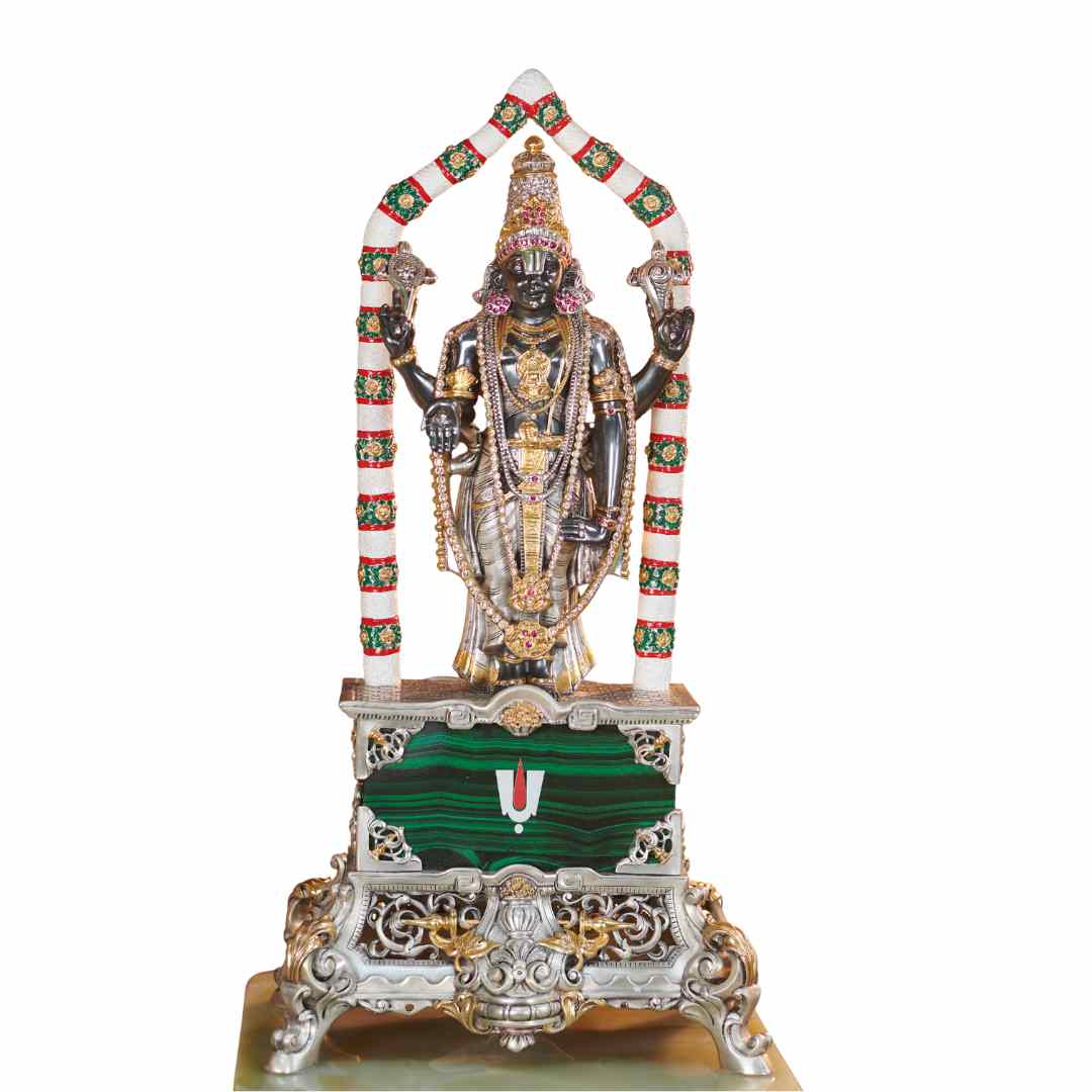 Lord Padmanabha Idol – Divine Vishnu Statue in Reclining Pose for Home Puja & Decor (45 cm)