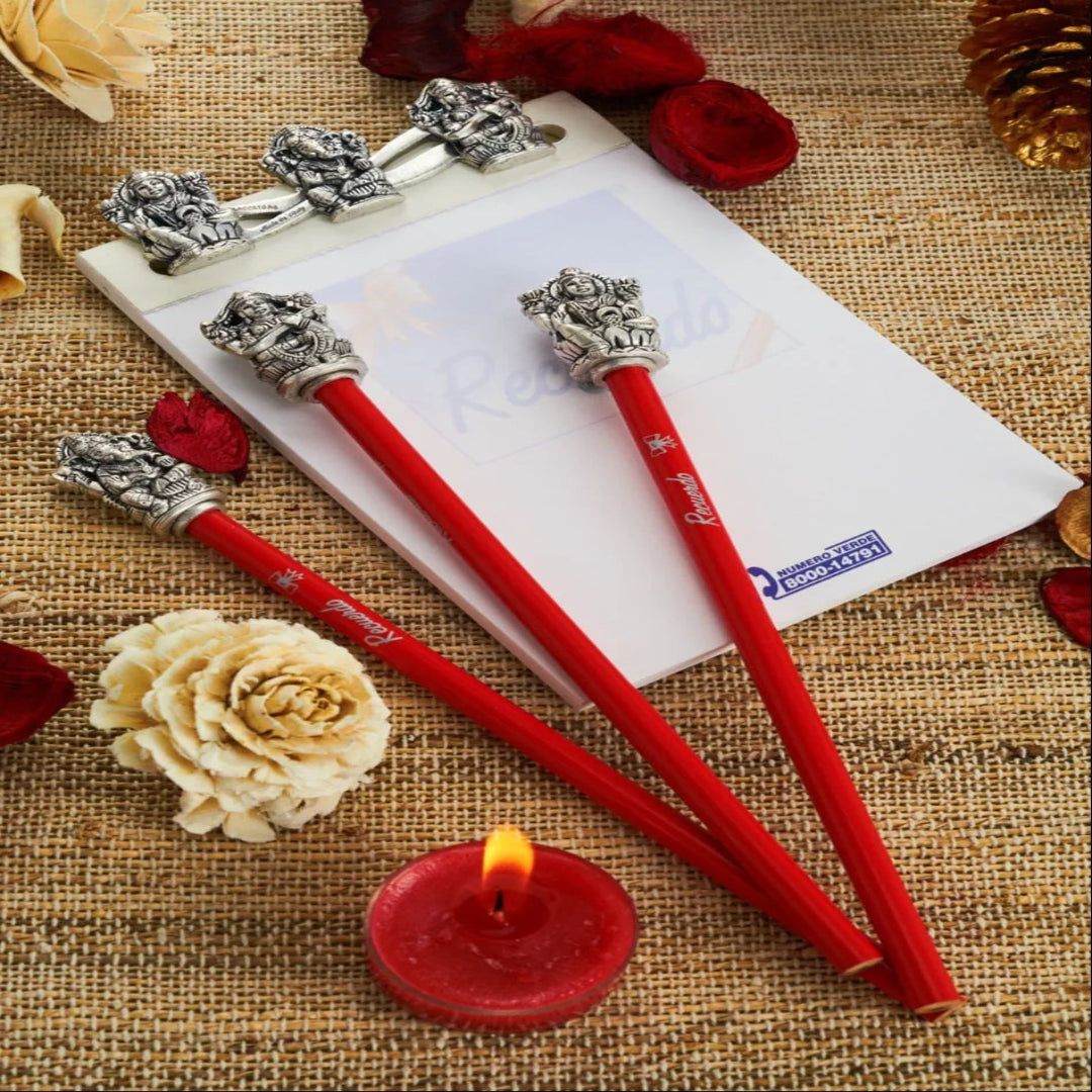 Lord Ganesha Pencil Cup – Elegant Desk Organizer & Stationery Holder