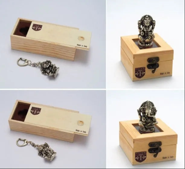 Lord Ganesha Key Chain – Stylish & Auspicious Keyring Accessory
